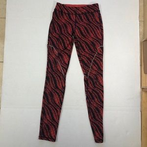 Red and Black Yoga Pants